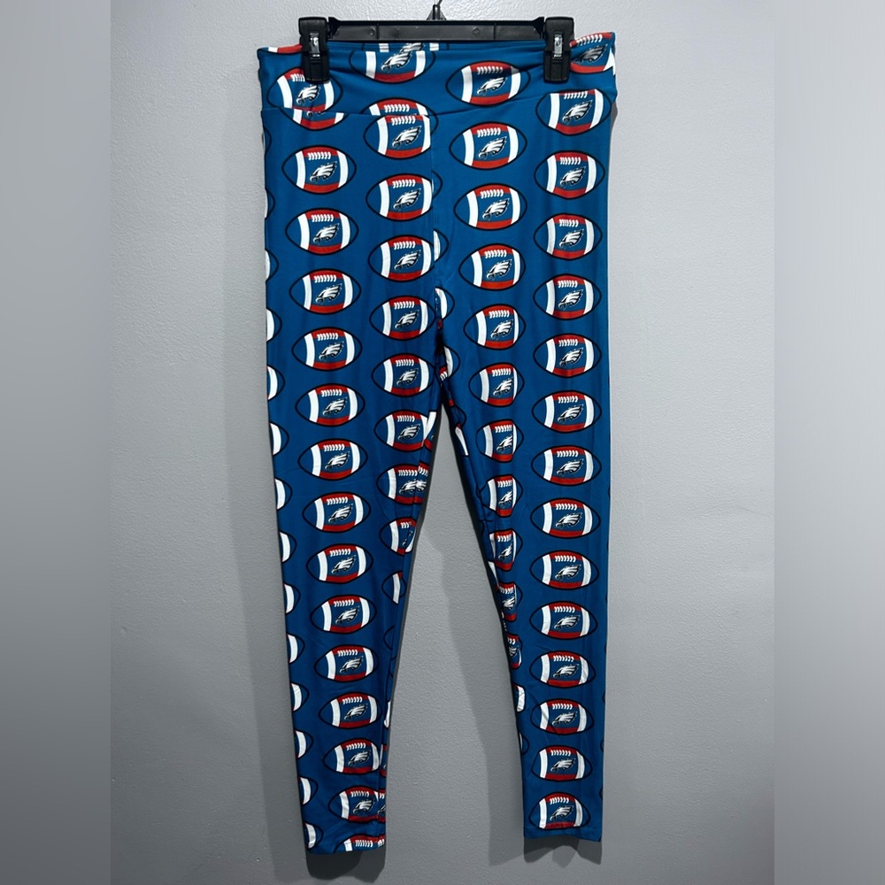 Philadelphia Eagles buttery soft leggings Plus Size fits sizes 12-18 NWOT
